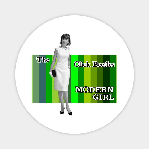 Modern Girl Magnet by Vandalay Industries
